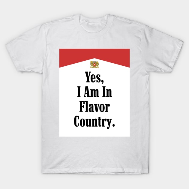 Flavor Country T-Shirt by Jimb Fisher Art